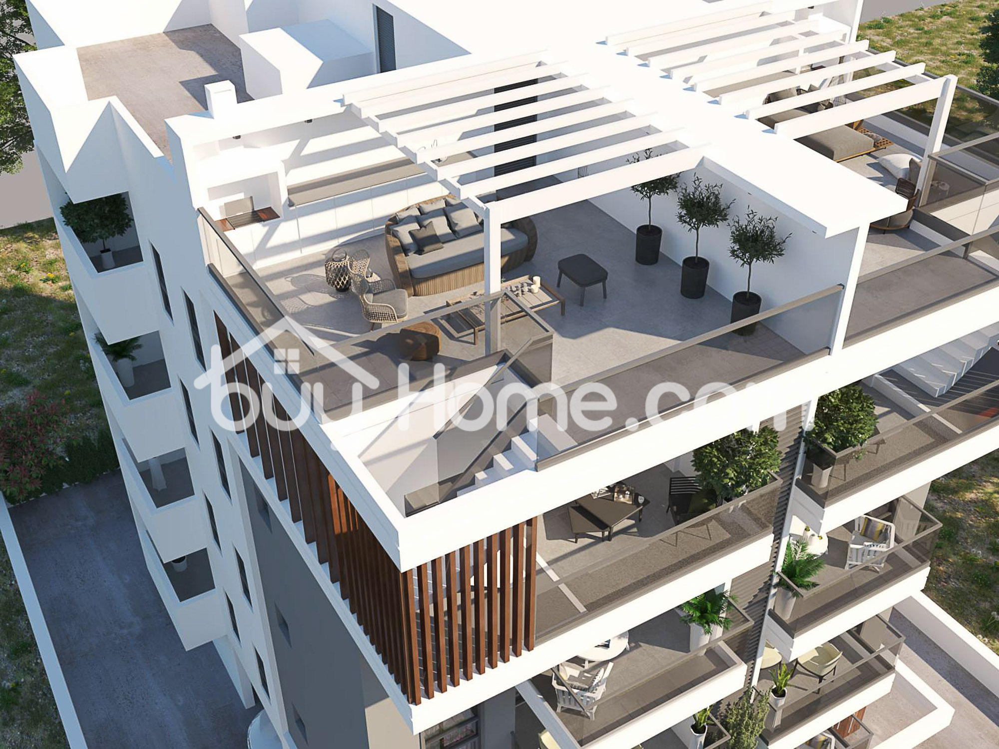 Top Floor apartment with roof garden | BuyHome